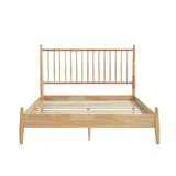 Brickell Natural Full Platform Bed - Ornate Home