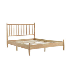 Brickell Natural Full Platform Bed - Ornate Home
