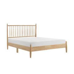 Brickell Natural Queen Platform Bed - Ornate Home