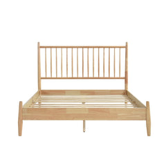 Brickell Natural Queen Platform Bed - Ornate Home
