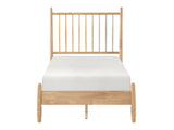 Brickell Natural Twin Platform Bed - Ornate Home