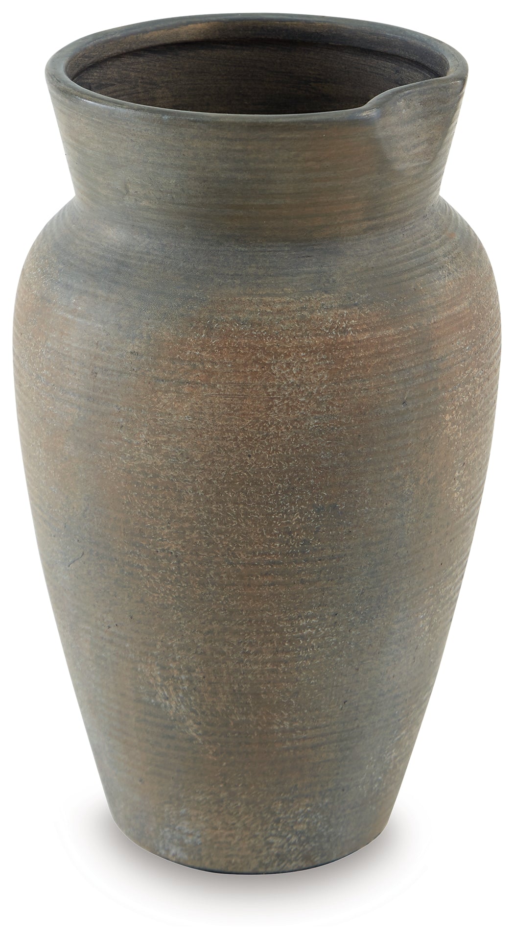 Brickmen Gray Vase (10" H) (Online Special Price) - Ornate Home