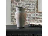 Brickmen Gray Vase (10" H) - Ornate Home