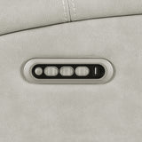 Brickston Grey 2-piece Triple Power Reclining Sofa Set - Ornate Home