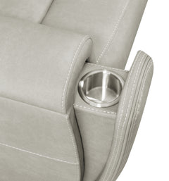 Brickston Grey 2-piece Triple Power Reclining Sofa Set - Ornate Home