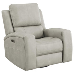 Brickston Grey 3-piece Triple Power Reclining Sofa Set - Ornate Home