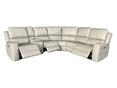 Brickston Grey Power Reclining Sectional - Ornate Home