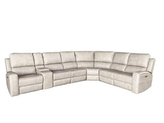 Brickston Grey Power Reclining Sectional - Ornate Home