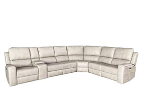 Brickston Grey Power Reclining Sectional - Ornate Home
