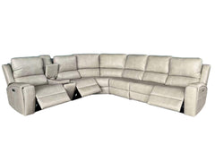 Brickston Grey Power Reclining Sectional - Ornate Home