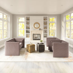 Brics Multicolor Side Table Set (2-Piece) - Ornate Home