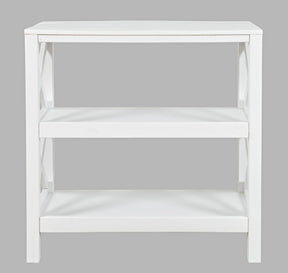 Bridgehampton White Bookcase - Ornate Home