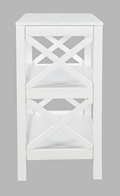 Bridgehampton White Bookcase - Ornate Home