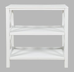 Bridgehampton White Bookcase - Ornate Home