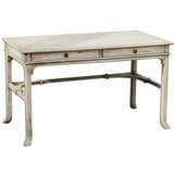 Bridgely White Aged Writing Desk - Ornate Home