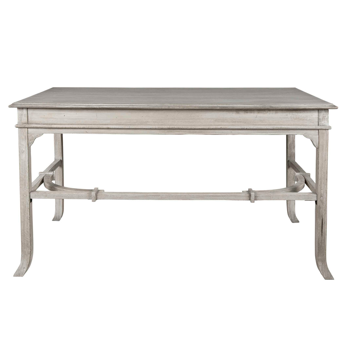 Bridgely White Aged Writing Desk - Ornate Home