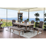 Bridgen Natural/Brown Bench - Ornate Home