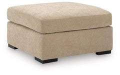 Bridgepoint Almond Oversized Accent Ottoman - Ornate Home