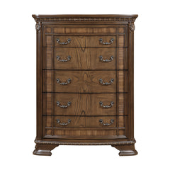 Bridgepoint Brown/Dark Brown 5-Piece Queen Bedroom Set - Ornate Home