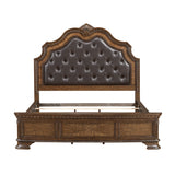Bridgepoint Brown/Dark Brown California King Bed - Ornate Home