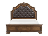 Bridgepoint Brown/Dark Brown Eastern King Bed - Ornate Home