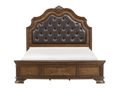 Bridgepoint Brown/Dark Brown Eastern King Bed - Ornate Home