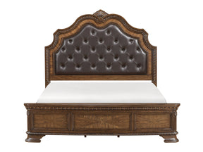 Bridgepoint Brown/Dark Brown Eastern King Bed - Ornate Home