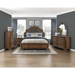 Bridgepoint Brown Queen Bed - Ornate Home