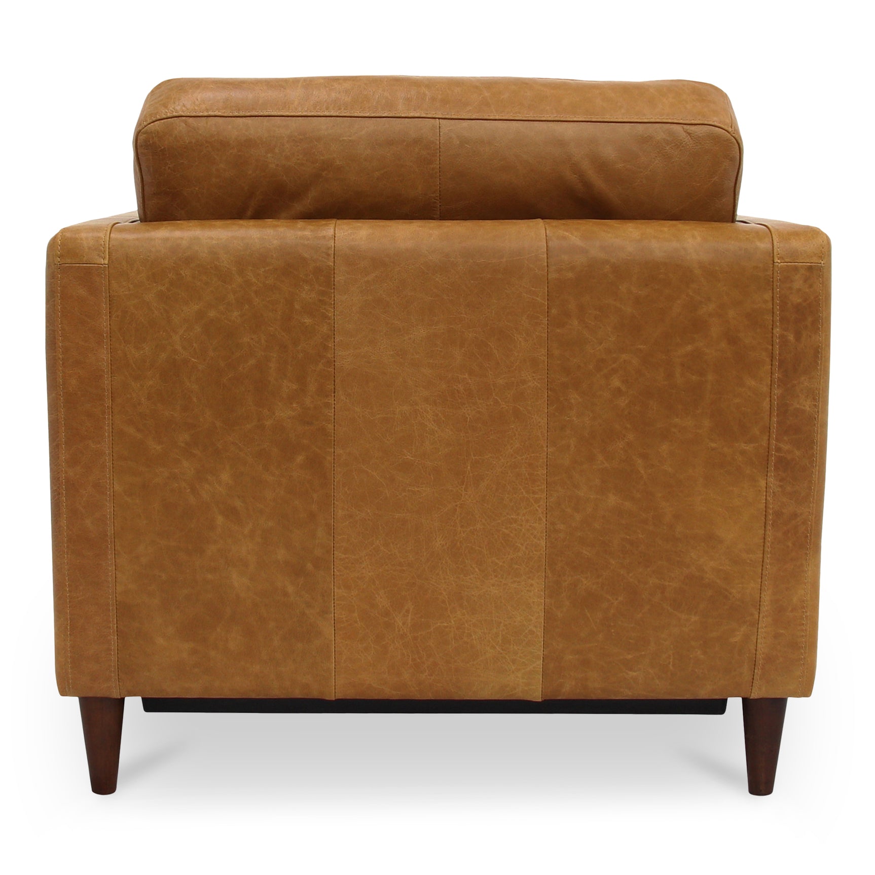 Bridgers Tan Leather Power Recliner Chair - Ornate Home