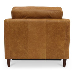Bridgers Tan Leather Power Recliner Chair - Ornate Home