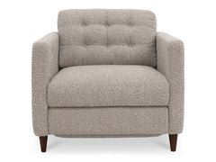 Bridgers Warm Grey Power Recliner Chair - Ornate Home