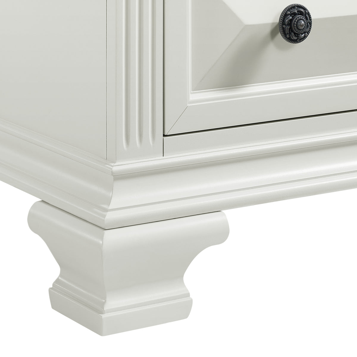 Bridgestone Antique White 3-Piece King Bedroom Set