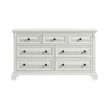 Bridgestone Antique White 7-Drawer Dresser - Ornate Home