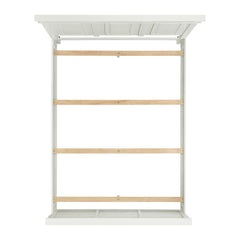 Bridgestone Antique White Queen Panel Bed