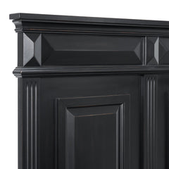 Bridgestone Black 3-Piece King Bedroom Set - Ornate Home
