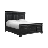 Bridgestone Black 3-Piece King Panel Bedroom Set