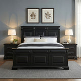 Bridgestone Black 3-Piece Queen Bedroom Set - Ornate Home