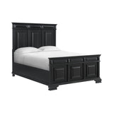 Bridgestone Black 3-Piece Queen Bedroom Set - Ornate Home