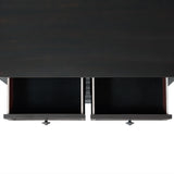Bridgestone Black 5-Piece King Panel Bedroom Set