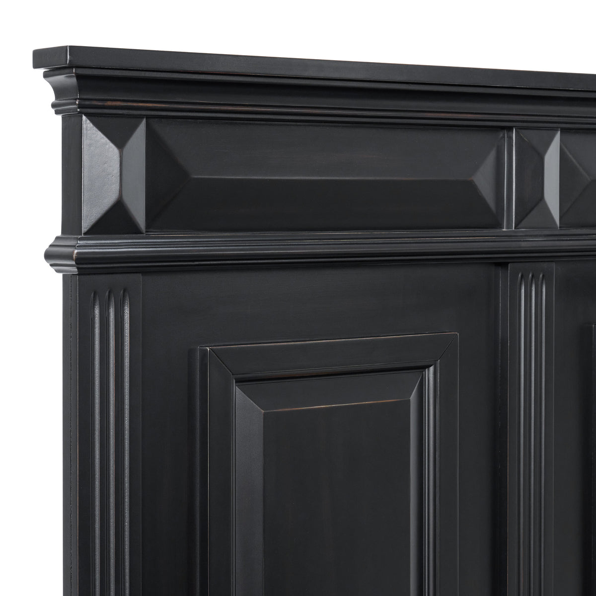 Bridgestone Black 5-Piece Queen Panel Bedroom Set
