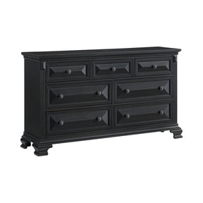 Bridgestone Black 7-Drawer Dresser - Ornate Home