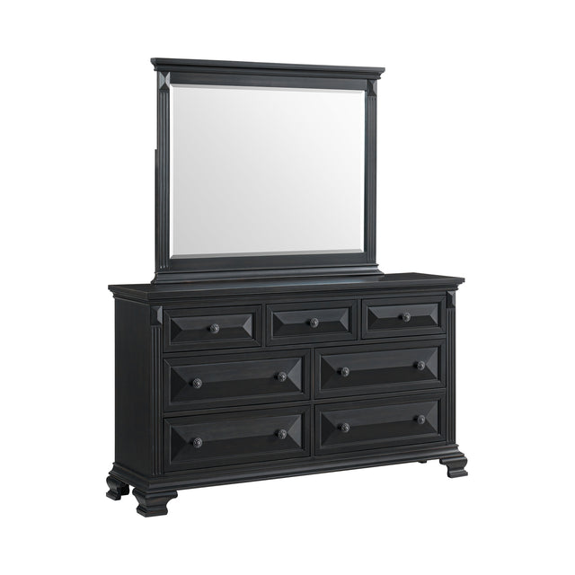 Bridgestone Black Dresser & Mirror Set - Ornate Home