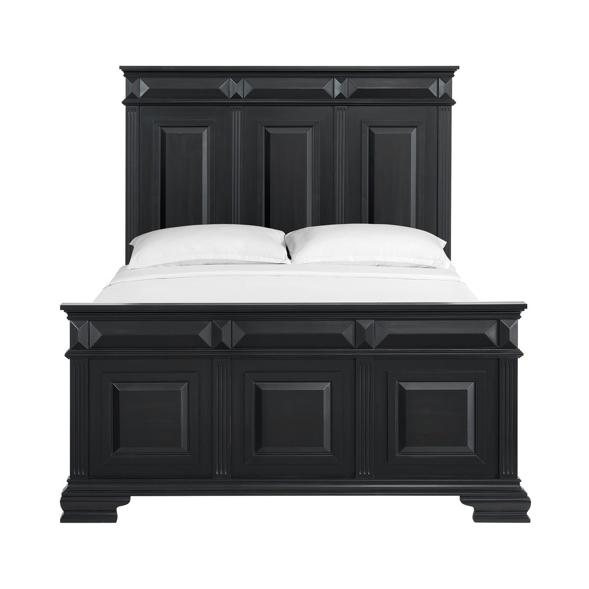 Bridgestone Black Queen Panel Bed