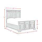 Bridgestone Black Queen Panel Bed