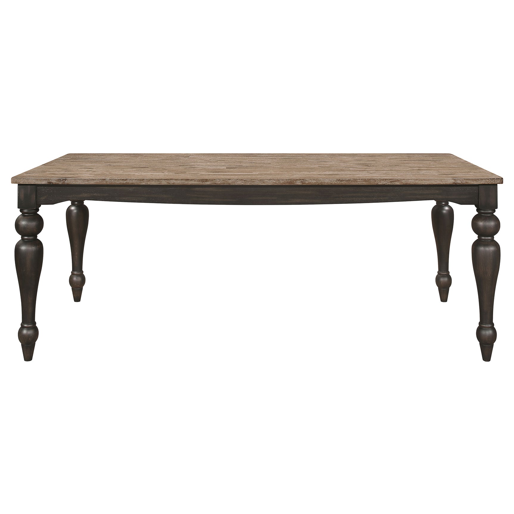 Bridget Brown Brushed Dining Room Table - Ornate Home