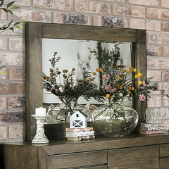 Bridgewater Light Walnut Mirror - Ornate Home