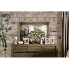 Bridgewater Light Walnut Mirror - Ornate Home
