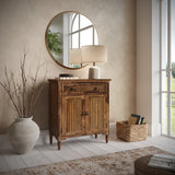 Bridgton Chestnut 32 Accent Cabinet - Ornate Home