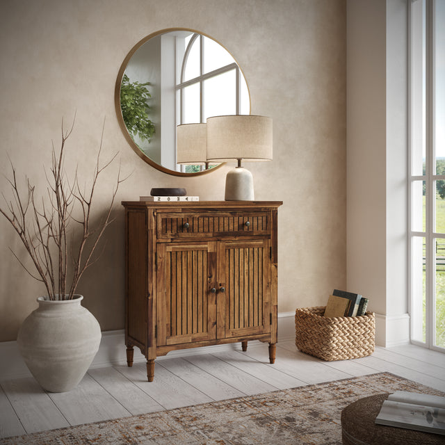 Bridgton Chestnut 32 Accent Cabinet - Ornate Home