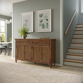 Bridgton Chestnut 58 Accent Cabinet - Ornate Home